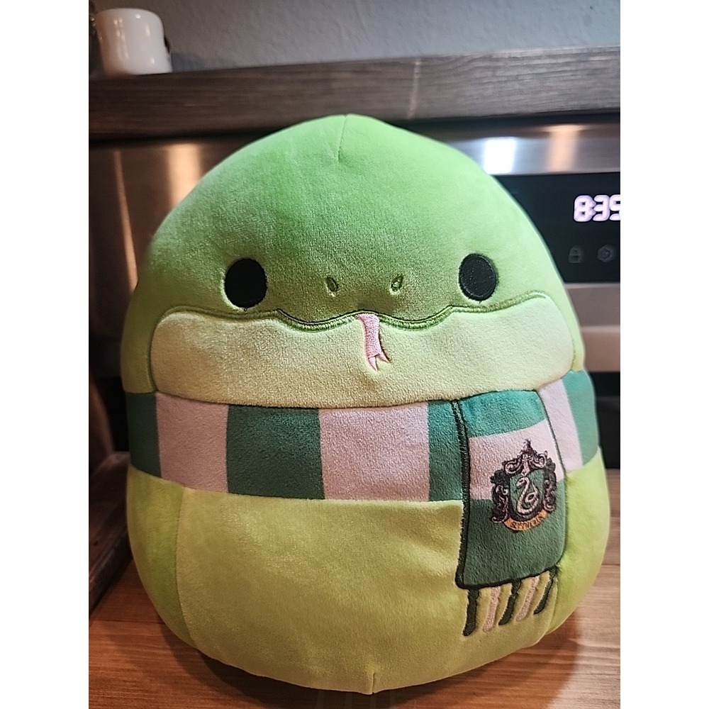 Squishmallow 10" SLYTHERIN Hogwarts Green Snake‎ NEW Harry Potter